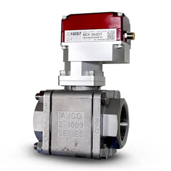 Hanbay Actuator AVCO Ball Valve MDF 1133PB SE 200 