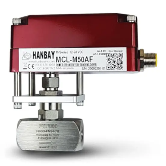Hanbay Actuator Fitok Metering Valve MCL NBSS FNS4 7R 