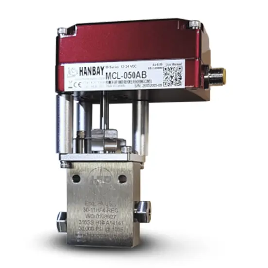 Hanbay Actuator HIP High Pressure Valve MCL 30 11HF4 REG 