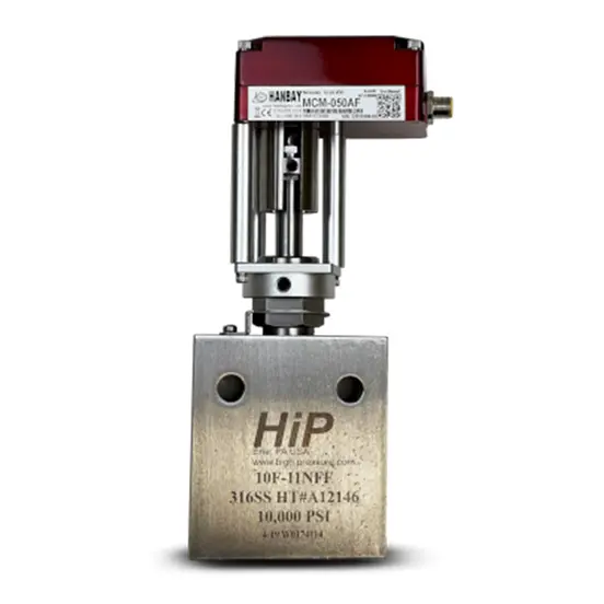 Hanbay Actuator HIP High Pressure Valve MCM 10F 11NFF 
