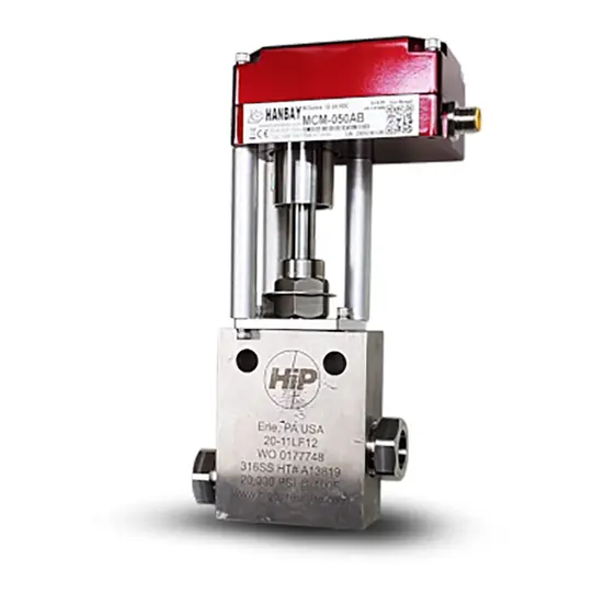 Hanbay Actuator HIP High Pressure Valve MCM 20 11LF12 