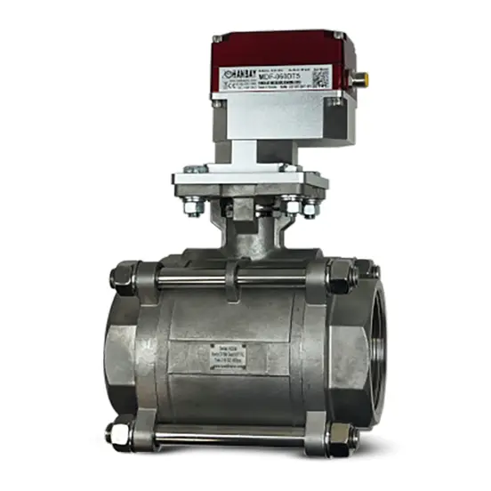 Hanbay Actuator Howell Ball Valve MDF H3DM SS IP R 3 