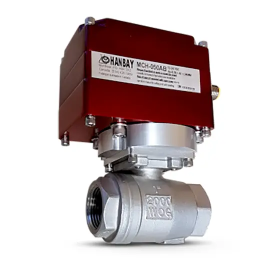 Hanbay Actuator Howell Ball Valve MDH 060DT H280F SS IP R 112 