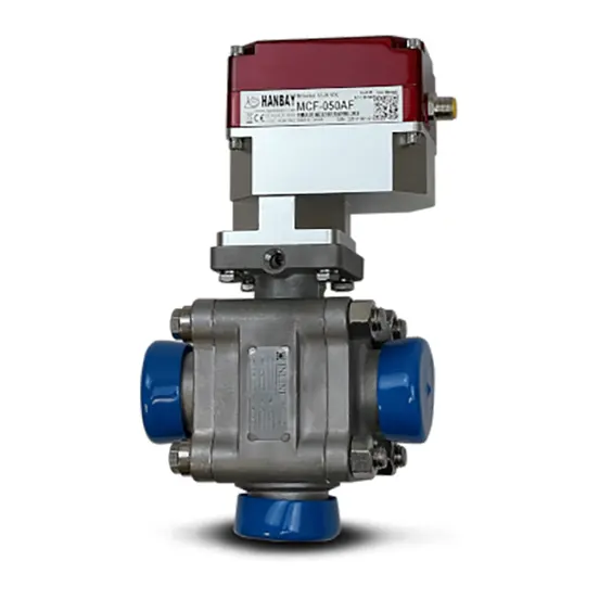 Hanbay Actuator INLINE Ball Valve MCF 367F C6666MMCC3Y 