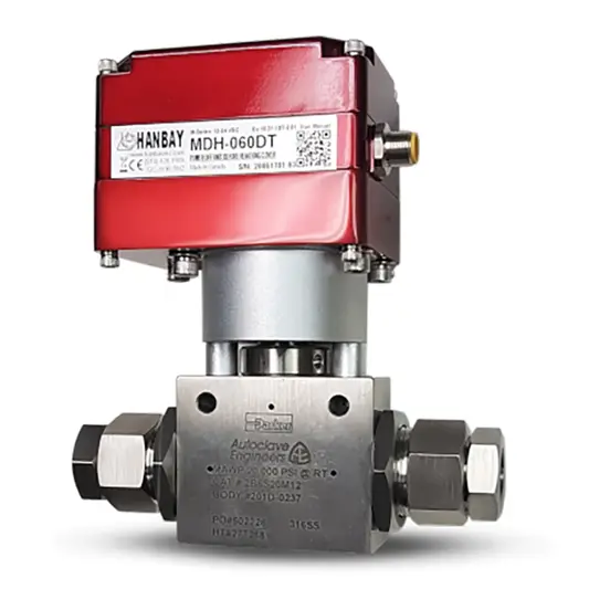 Hanbay Actuator Parker Ball Valve MDH 2B6S20M12 