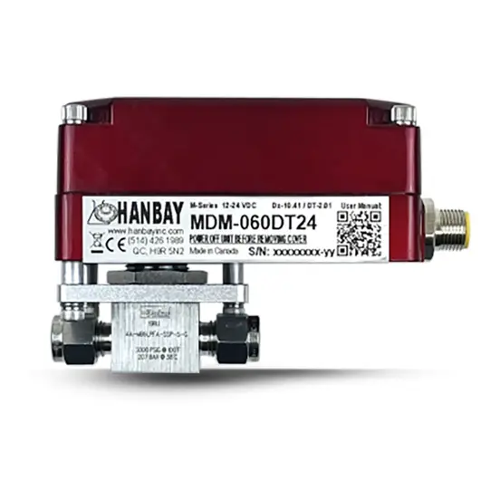 Hanbay Actuator Parker Ball Valve MDM 4A MB6LPFA SSP 