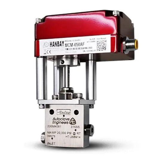 Hanbay Actuator Parker High Pressure Valve MCM 20SM4081 