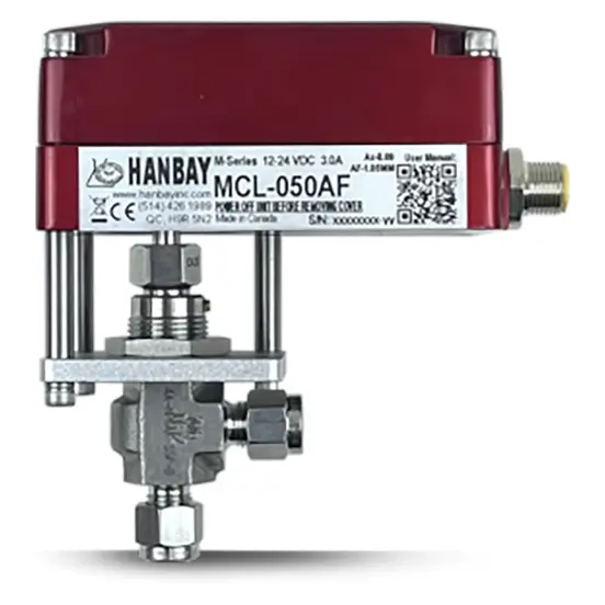 Hanbay Actuator Parker Needle Valve MCL 4A NP6AK SSP 8 