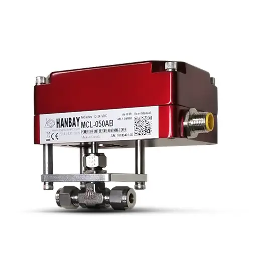Hanbay Actuator Parker Needle Valve MCL 4A V2LN SS 