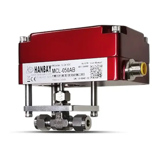 Hanbay Actuator Parker Needle Valve MCL 4A V4LN SS 