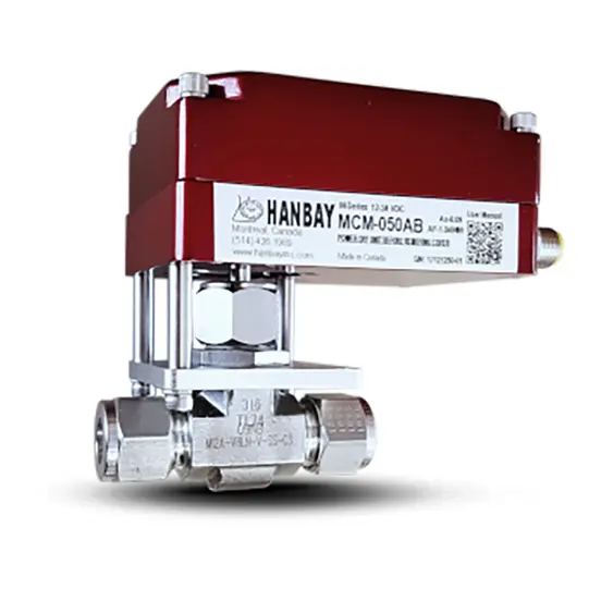 Hanbay Actuator Parker Needle Valve MCM 050AB 3 M12A V8LN V SS C3 