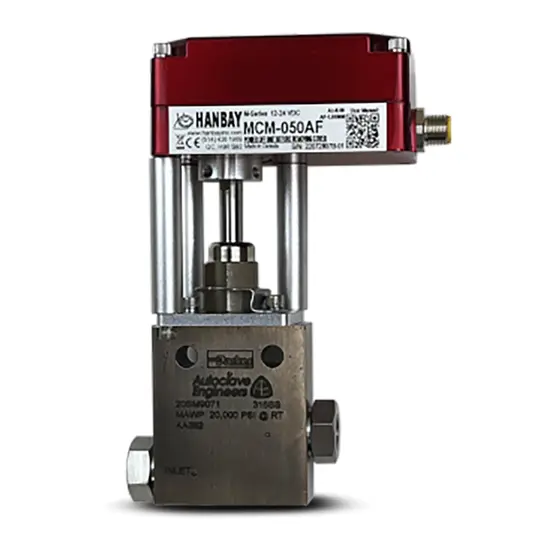 Hanbay Actuator Parker Needle Valve MCM 20SM9071 