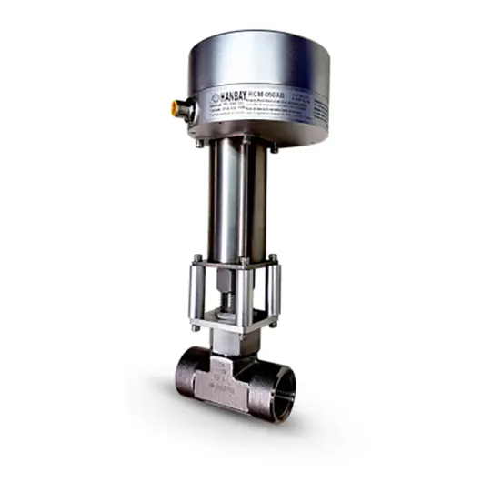 Hanbay Actuator Parker Needle Valve RCM 050AB 16F U16LR T SS 