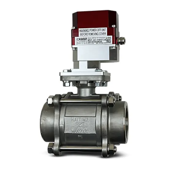 Hanbay Actuator Steeltrade Ball Valve MDF K3IIDIR2 12 