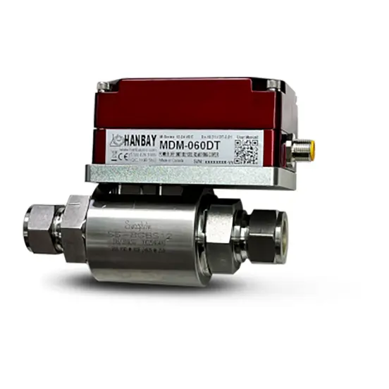 Hanbay Actuator Swagelok Ball Valve MDM SS 8GBS12 