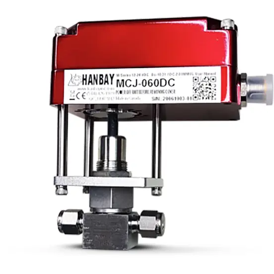 Hanbay Actuator Swagelok Bellow Valve MCJ SS 4BW 