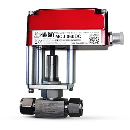 Hanbay Actuator Swagelok Bellow Valve MCJ SS 8BW 