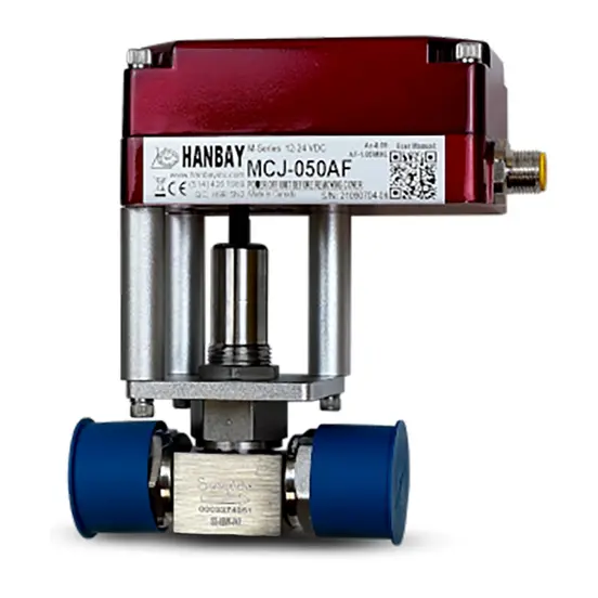 Hanbay Actuator Swagelok Bellows Valve MCJ SS 8BW V47 