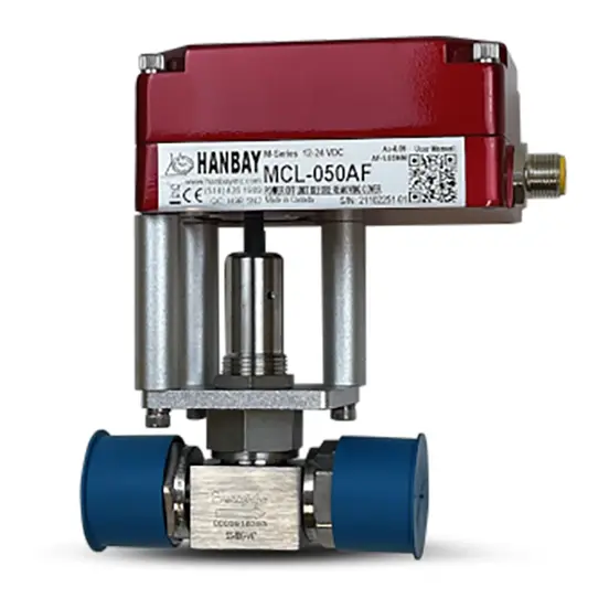 Hanbay Actuator Swagelok Bellows Valve MCL 050AB SS 8BG V47 