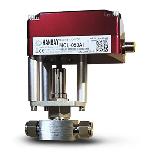 Hanbay Actuator Swagelok Bellows Valve MCL SS 6BG 