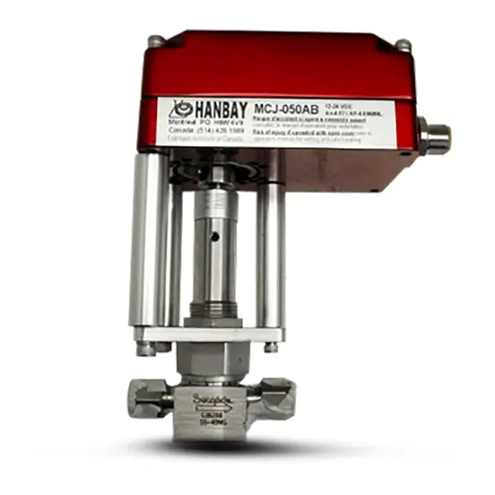 Hanbay Actuator Swagelok Bellows Valve MCL SS 8BG 