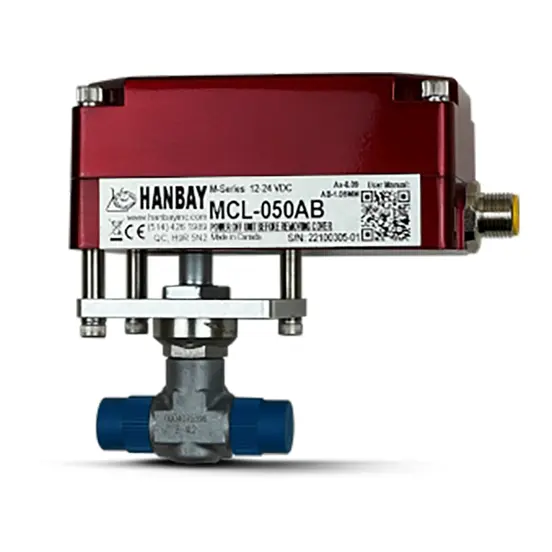 Hanbay Actuator Swagelok Metering Valve MCL B 4L2 