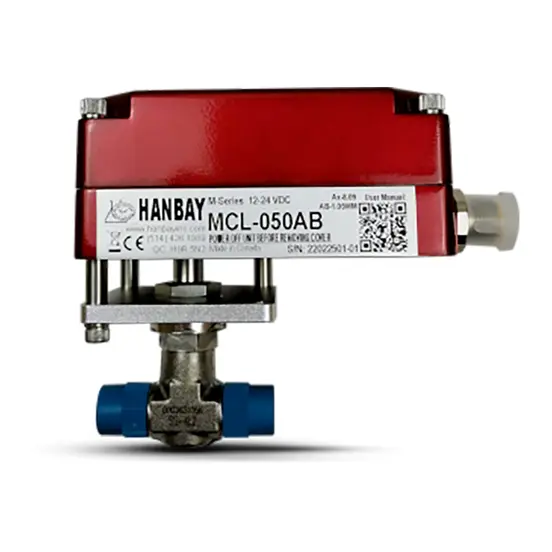 Hanbay Actuator Swagelok Metering Valve MCL SS 4L2 