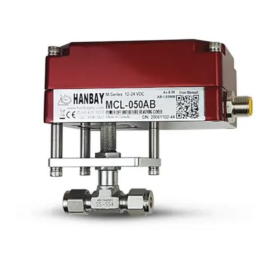 Hanbay Actuator Swagelok Metering Valve MCL SS SS4 