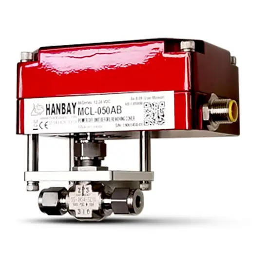Hanbay Actuator Swagelok Needle Valve MCL SS 1KS4 SC11 
