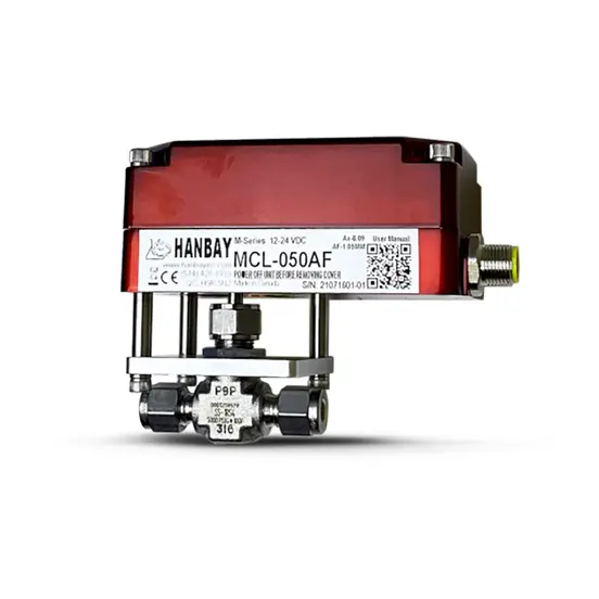 Hanbay Actuator Swagelok Needle Valve MCL SS 1RS4 