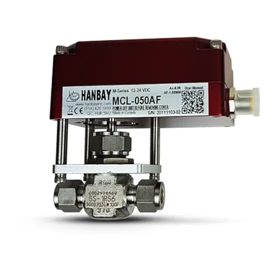 Hanbay Actuator Swagelok Needle Valve MCL SS 1RS6 
