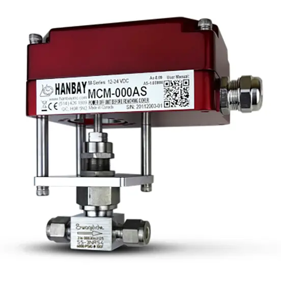 Hanbay Actuator Swagelok Needle Valve MCM SS 3NRS4 