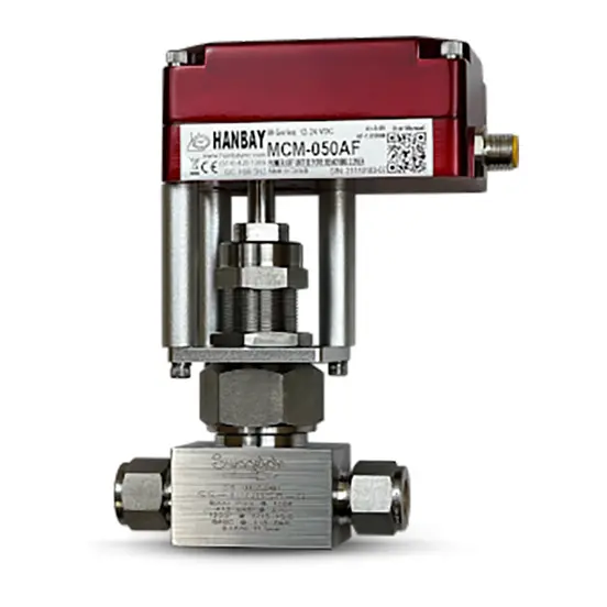 Hanbay Actuator Swagelok Needle Valve MDH SS 12NBS8 G 