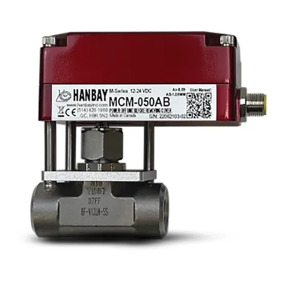 Hanbay Actuator Swagelok Needle Valve MDM 8F V12LN SS 