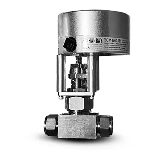Hanbay Actuator Swagelok Needle Valve RCM SS 12NBS12 