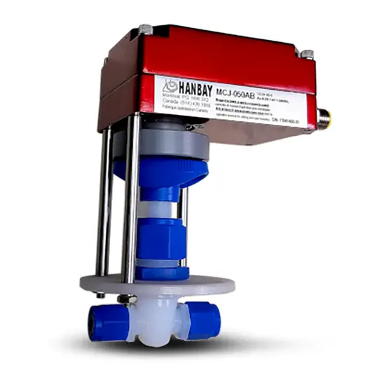 Hanbay Actuator Swagelok PFA Valve MCJ PFA 4RPS4 