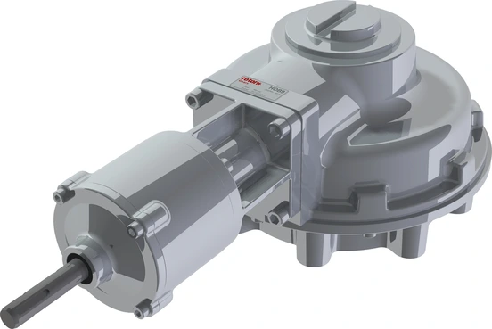 HOB MPR Gearbox - Hand Operated Bevel with Modular Planetary Reducer