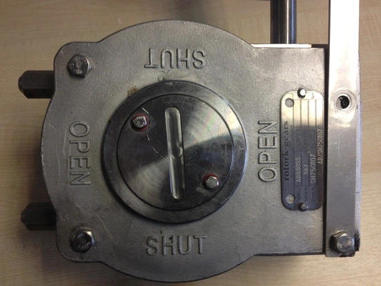 AB-SS Gearbox - Manual Part Turn Gearbox Stainless Steel Unedited Photo