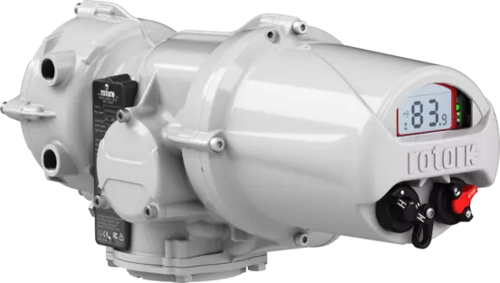 IQT3 Pro Actuator - Part Turn Electric Actuator Shutdown Battery front motor side