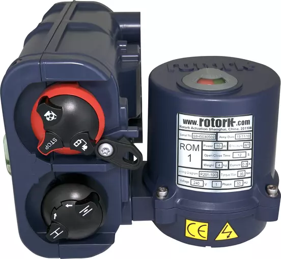 ROMpak part-turn actuator 