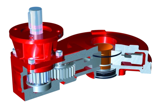 IS Gearbox - cutaway
