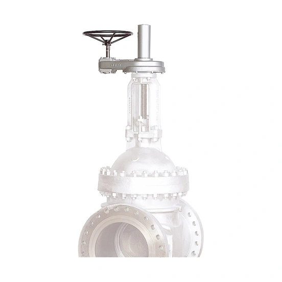 IS Gearbox - Multi turn spur gearbox with handwheel and valve