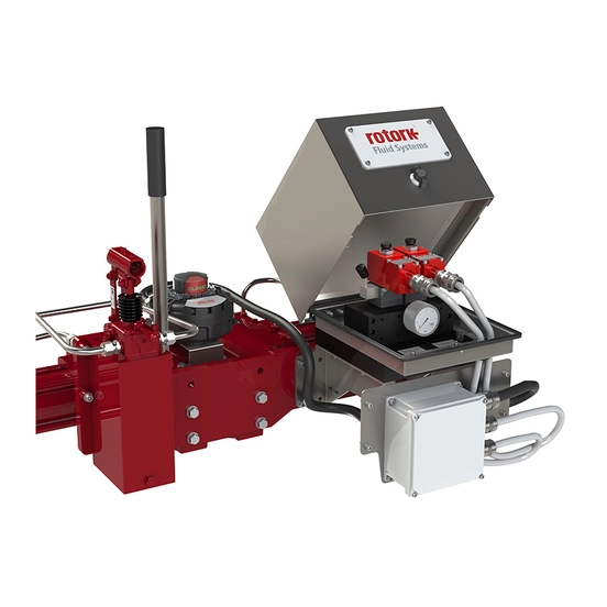 HPG Range - Direct high-pressure gas actuators - render