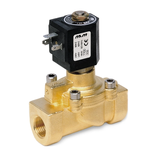 M&M - D232-D234, RD232-RD234 - 2-2 way pilot operated solenoid valve