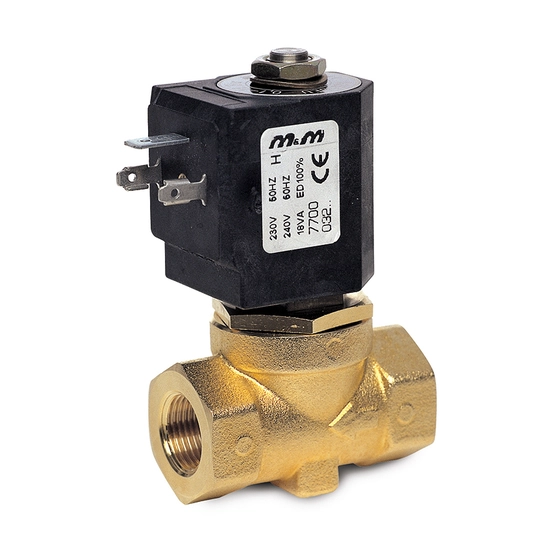 M&M - D237, D238, D239 - 2-2 way direct acting solenoid valve