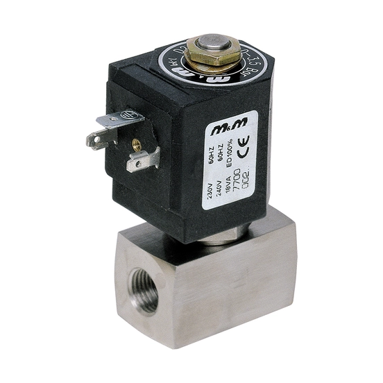 M&M - D298, D299, RD298, RD299 - 2-2 way direct acting solenoid valve