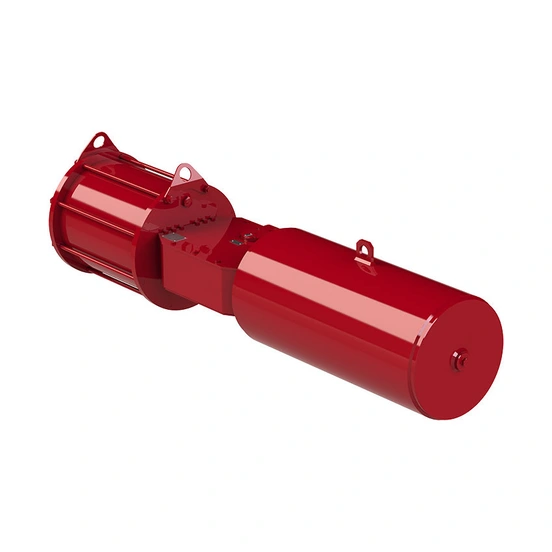 GP and GH Range - Heavy-duty scotch yoke actuators - GP-SR render