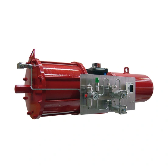 GP and GH Range - Heavy-duty scotch yoke actuators - GP pneumatic - Bifold - Soldo