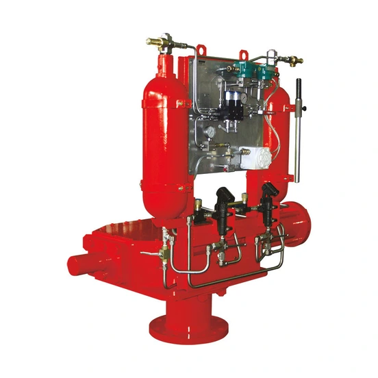 HPG Range - Direct high-pressure gas actuators - red
