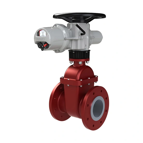 IQ3 Pro Electric Actuator - size 2 on wedge gate valve